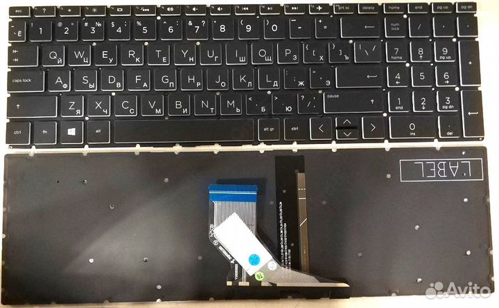 Клавиатура для ноутбука HP Pavilion 15t-db000, 15