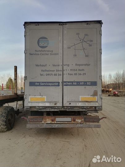 Полуприцеп шторно-бортовой Kogel SN24, 2008