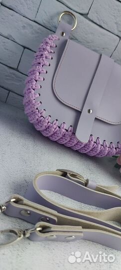 Сумка женская вязаная