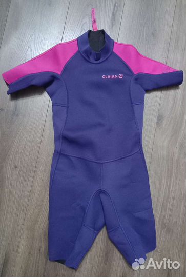 Гидрокостюм decathlon olaian на девочку 6 лет