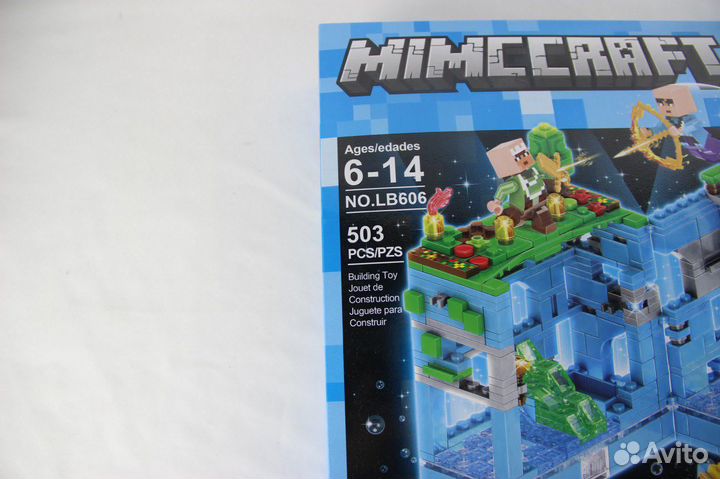 Конструктор Майнкрафт Minecraft, 503 детали