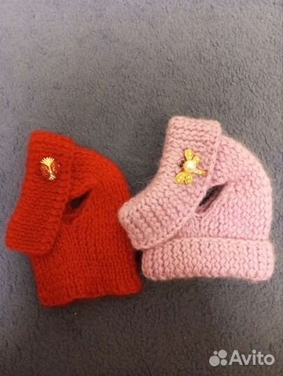 Шапка ушанка для чихуахуа, йорков, терьеров