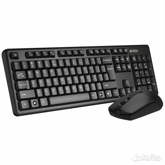 Клавиатура+мышь A4Tech 3330N Black USB #371502
