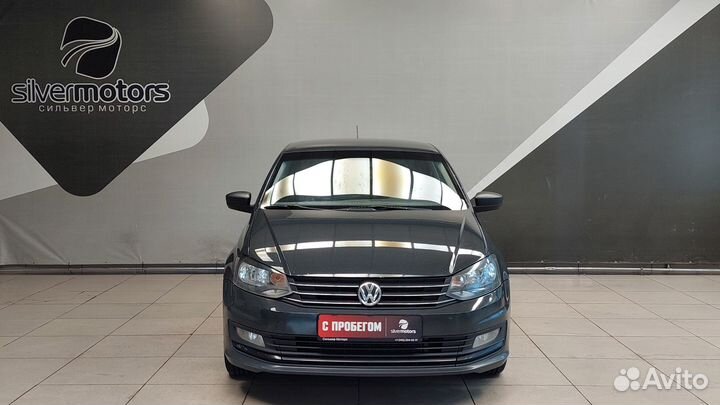 Volkswagen Polo 1.6 AT, 2017, 105 000 км