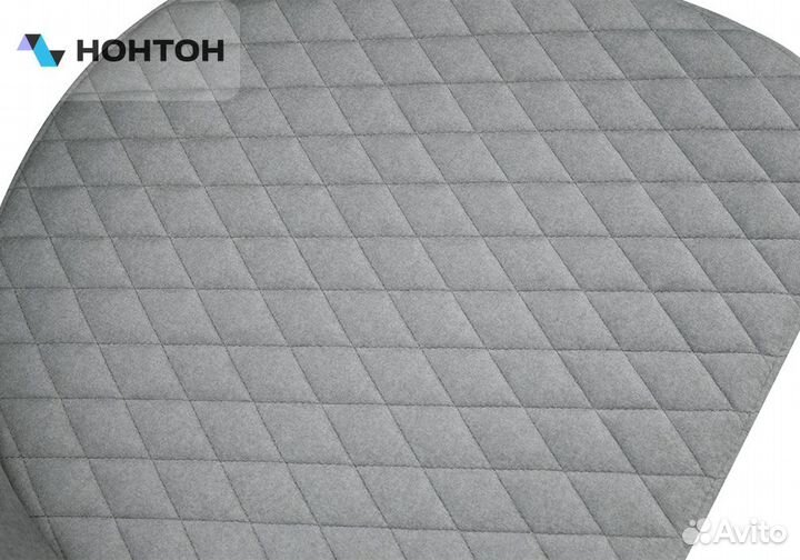 Стул Гэтсби К4 белый матовый / микровелюр светло-с
