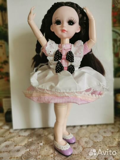 Кукла шарнирная 32см