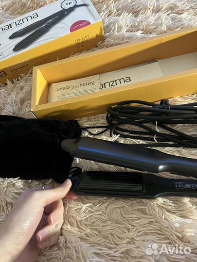 Щипцы-гофре для волос Harizma