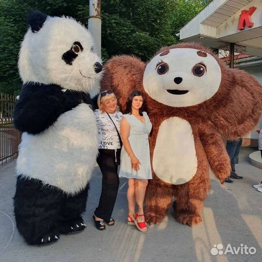 Продаются ростовые костюмы: Панда,Чебурашка,Заяц