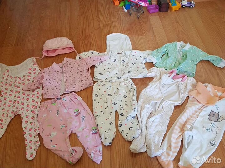Детская одежда для девочек пакетом
