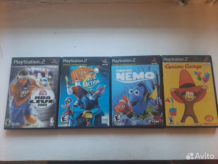 Игровые диски на ps2