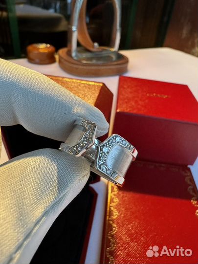 Кольцо Cartier C De Cartier White Gold