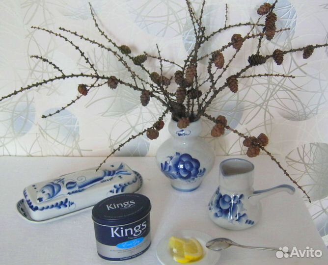 Коллекция Гжели (4 предмета)