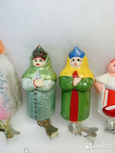 Елочные игрушки СССР