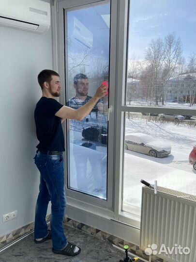 Тонировка лоджий