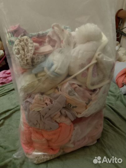 Детские вещи пакетом на девочку с 0