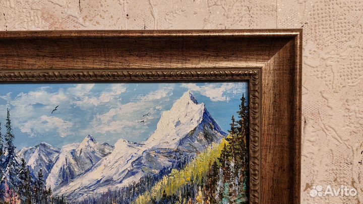 Картина маслом на холсте пейзаж