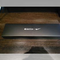 Часы Apple watch 7 45 mm nike Black