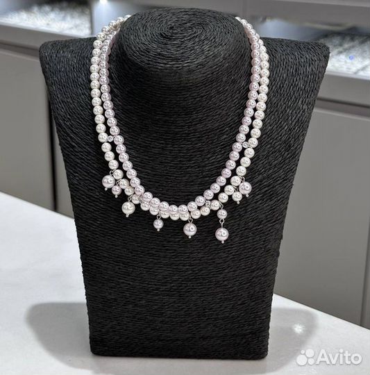 Шикарное колье бусы