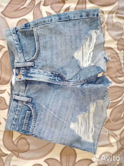 Шорты джинсовые