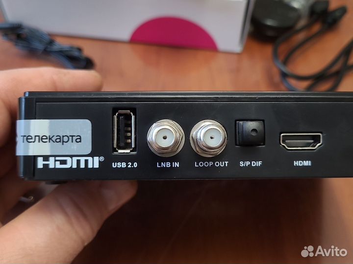 Цифровой спутниковый приёмник HD телекарта