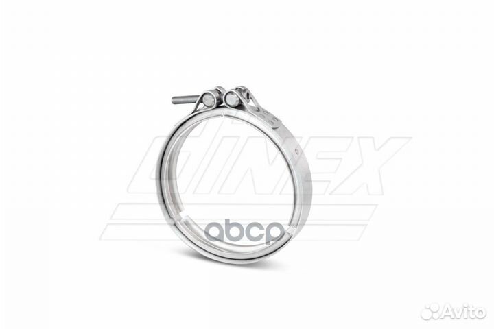 DIN78828 xомут глушителя (нерж) Premium D127