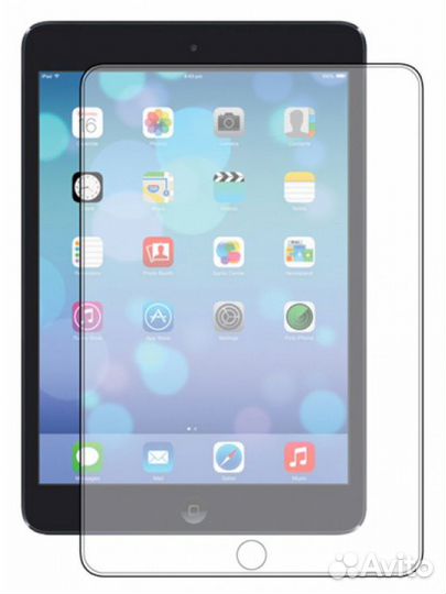 Защитное стекло на iPad mini