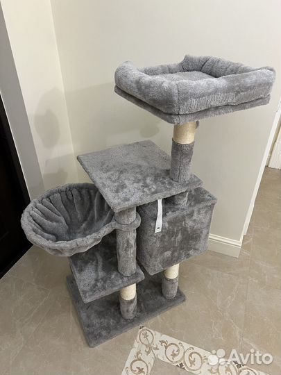 Petmax Дом-когтеточка (55,5х40,5х133,5 см)