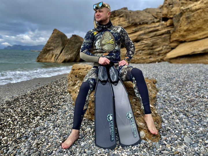 Гидрокостюм C4 Extreme Camo 5 мм, только куртка