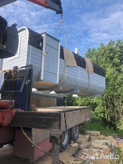 Баня бочка под ключ