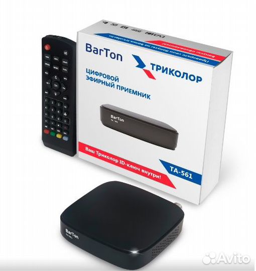 Цифровая приставка DVB-T2 ресивер Barton TA-561