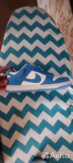 Кроссовки новые Nike Dunk Sb Low White Blue