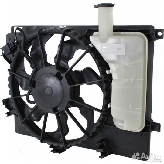 Диффузор радиатора в сборе KIA ceed12/elantra