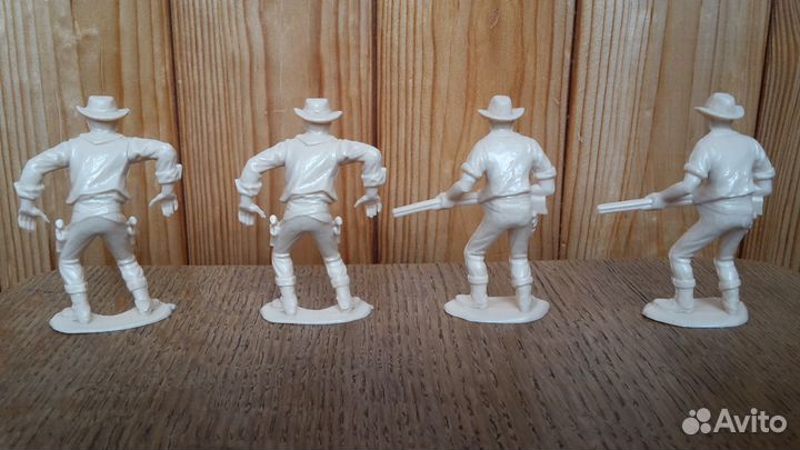 Ковбои Timmee Recast США. Набор 10 штук. Оригинал