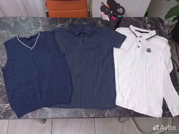 Комплект вещей для школьника + халат для труда