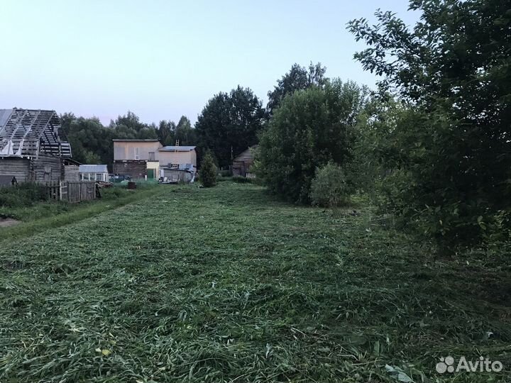 Покос травы, скосить траву