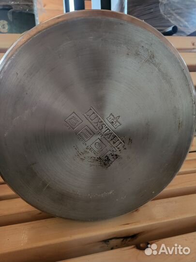 Кастрюля из нержавейки 10 л