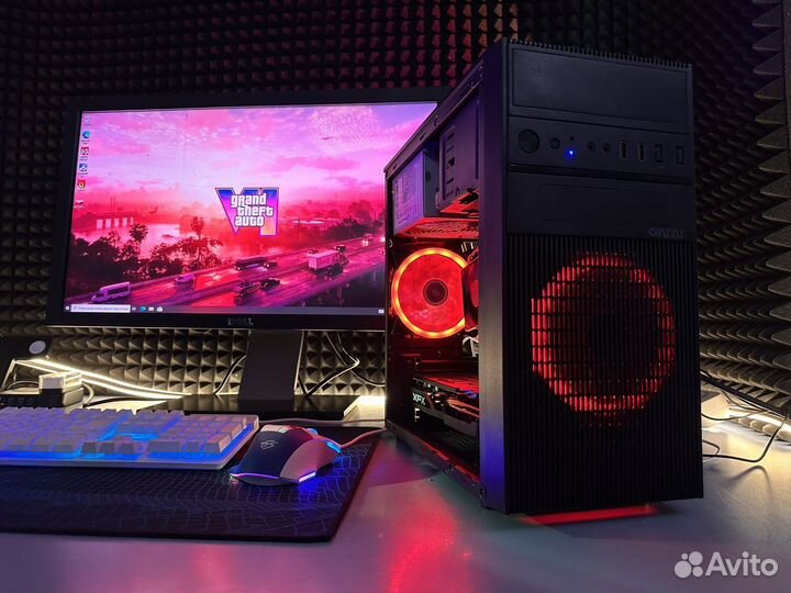 Игровой компьютер i3 / RX 580 / 8озу / 120ссд