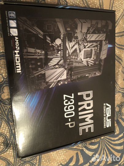 Шикарная Материнская плата Asus Z390-P