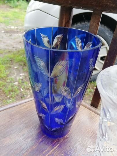 Вазы, графин, масленка СССР