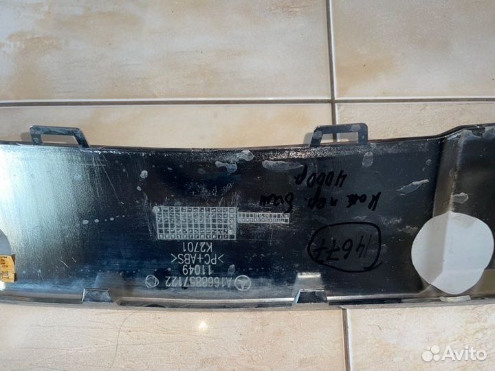 Накладка бампера передняя Mercedes W166 X166 Ml