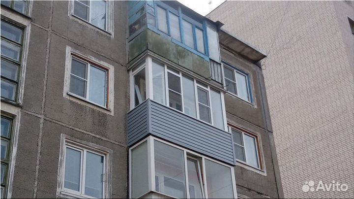 Остекление балконов