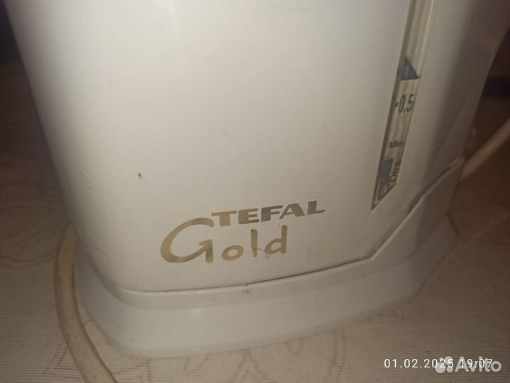 Электрический чайник Tefal gold из 90х