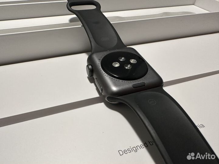 Часы apple watch series 3 42 mm Space Gray Ростест