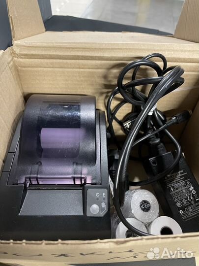 Принтер чеков касса Атол 55ф без фн