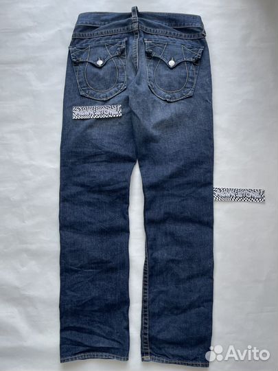 Джинсы true religion широкие оригинал 32