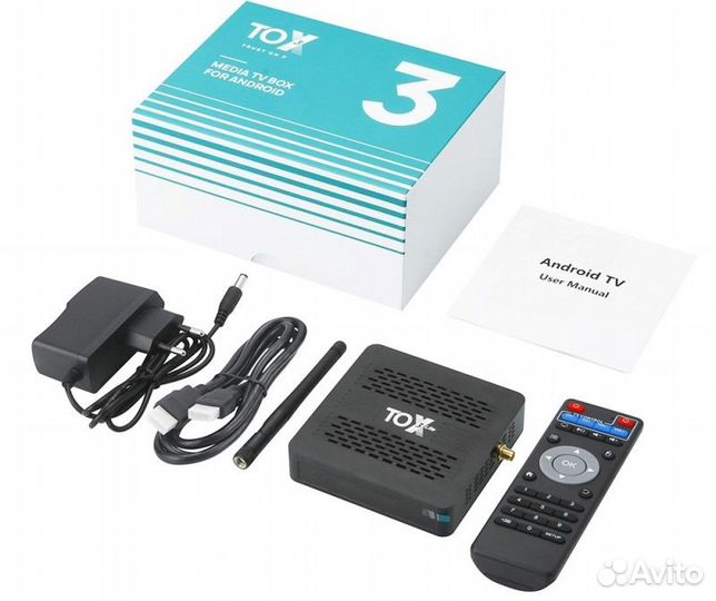 TV Android Tox-3,4/32 Amlogic S905x4