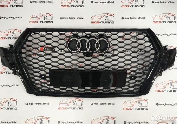 Решётка на Audi Q7 15-н.в. RSQ7 дизайн 3