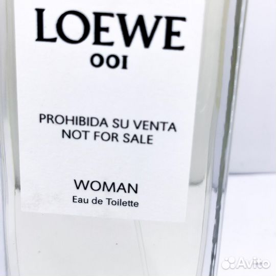 Loewe 001 woman 100мл туалетная вода