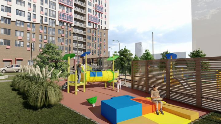 2-к. квартира, 70,3 м², 9/16 эт.