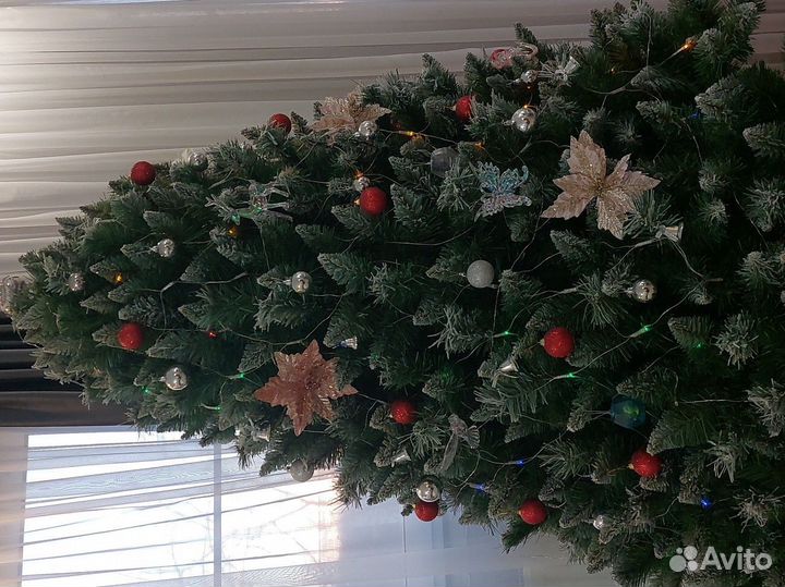 Елка искусственная заснеженная 2022г